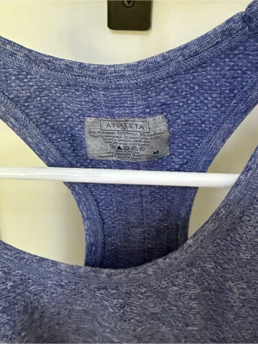 Athleta Navy Racerback Tank - Picture 3 of 3
